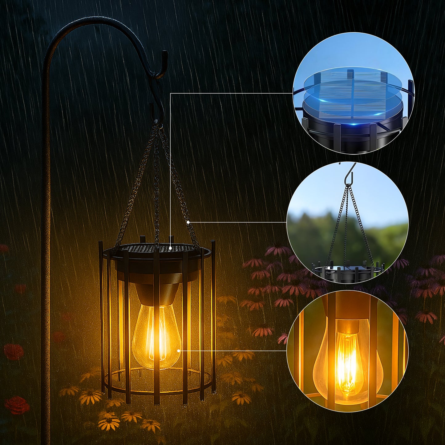 Forge Solar Powered Lantern