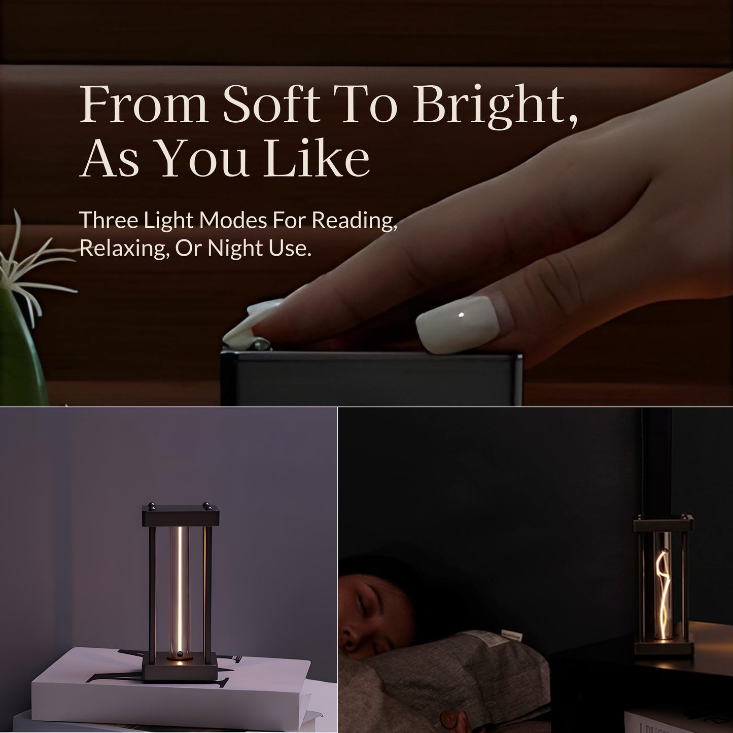 Helix Touch Control Table Lamp