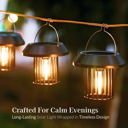 Radiant Cage Solar Powered Lantern