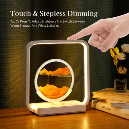 HaloFrame Wireless Charging Table Lamp