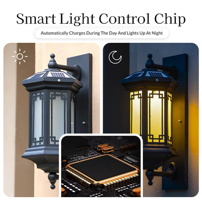 Geometric Waterproof Wall Sconce
