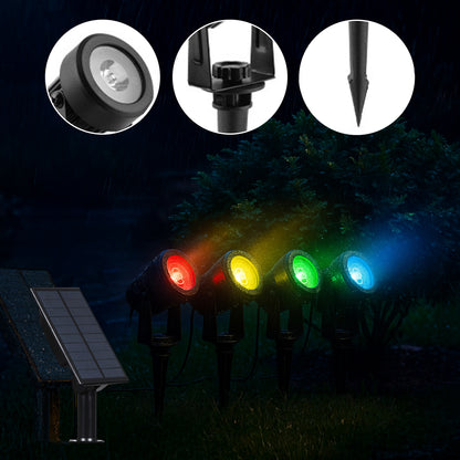 Spectrum Solar Powered Landscape Spotlight