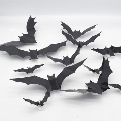 3D LED Bat Wall Lights - 24 Pack